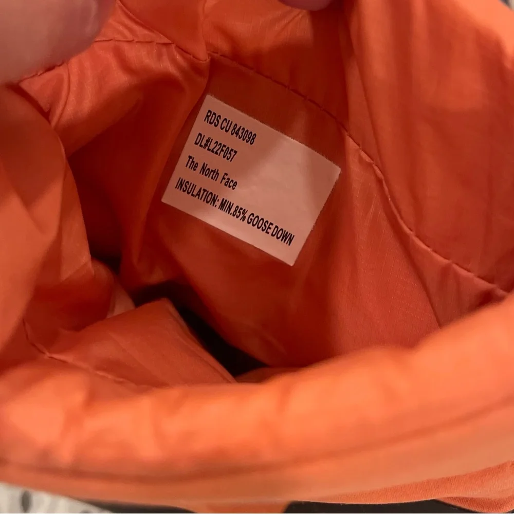 The North Face Nuptse II Waterproof Boots 700-fill Down Insulation Bright Orange